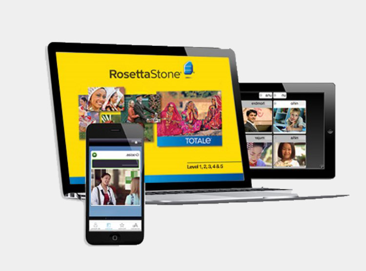 Globed Rosetta Stone Internet Advertising