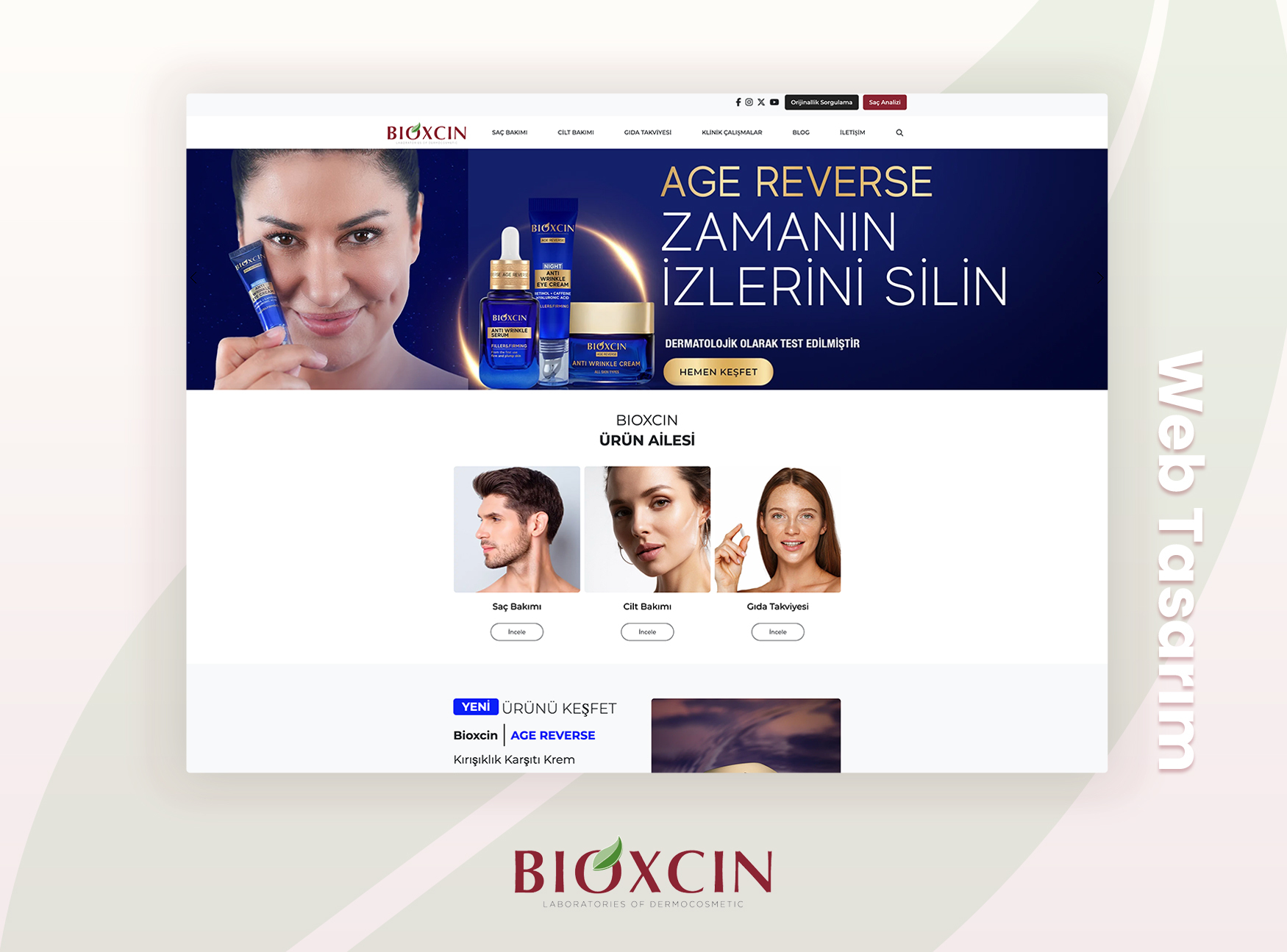 Bioxcin - Özel Web Tasarım