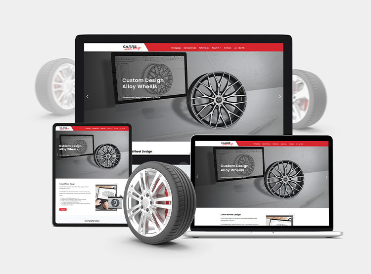 Carre Wheel Design - Web Design Services