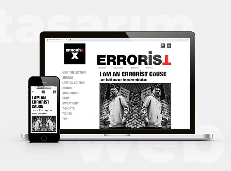 Errorist - Front-End Web Design